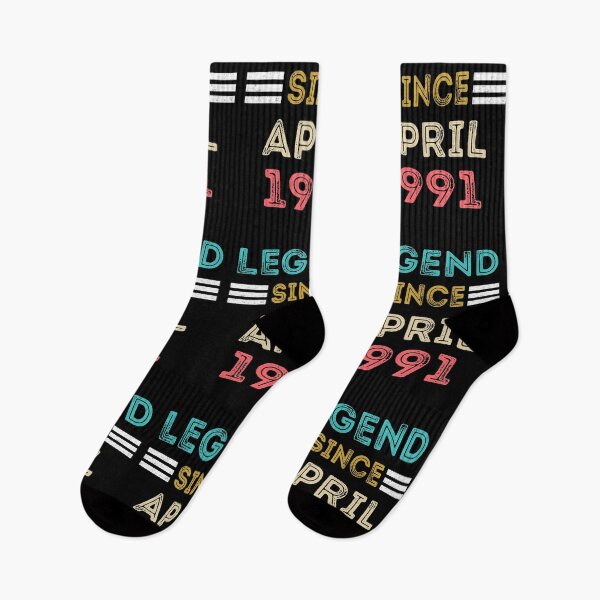 Item preview, Retro Vintage Legend Since April 1989 Birthday Gift designed and sold by meedTee.
