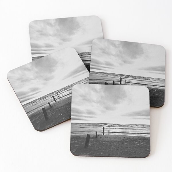 Item preview, Sunset on Sauble Beach - Black and White designed and sold by Yannik Hay.