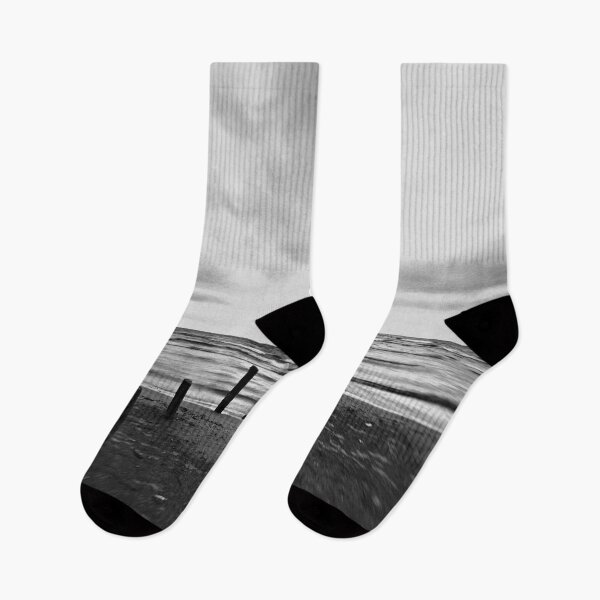 Item preview, Sunset on Sauble Beach - Black and White designed and sold by Yannik Hay.