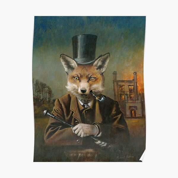 The Dapper Fox Poster