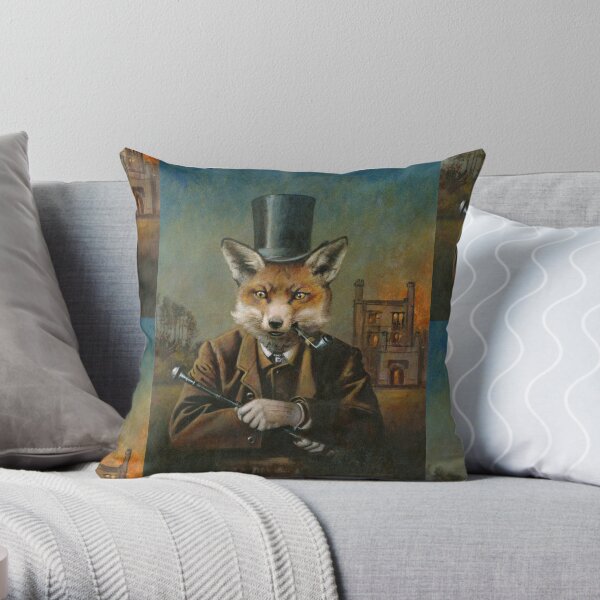 Le renard dapper Coussin