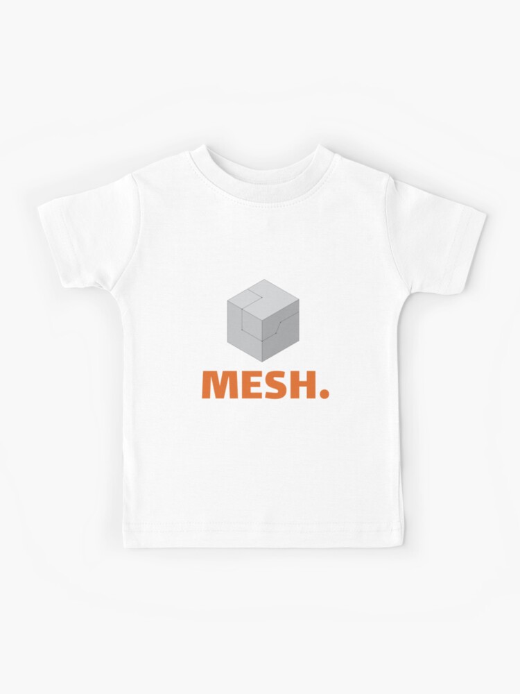 Frons Ramen wassen map Clean up your mesh 3D Cube modeling humor (white text)" Kids T-Shirt for  Sale by nestiir | Redbubble