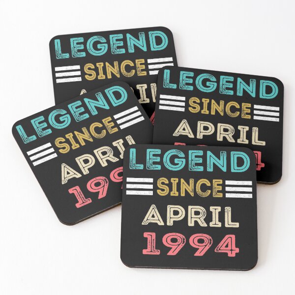 Item preview, Retro Vintage Legend Since April 1994 Birthday Gift designed and sold by meedTee.