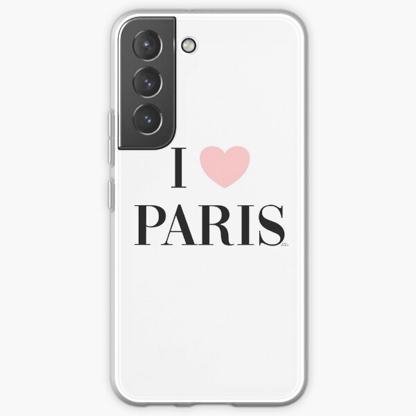 I love PARIS Samsung Galaxy Soft Case