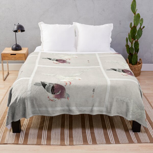Item preview, Pigeons oriental artwork designed and sold by Vintage Designs +.