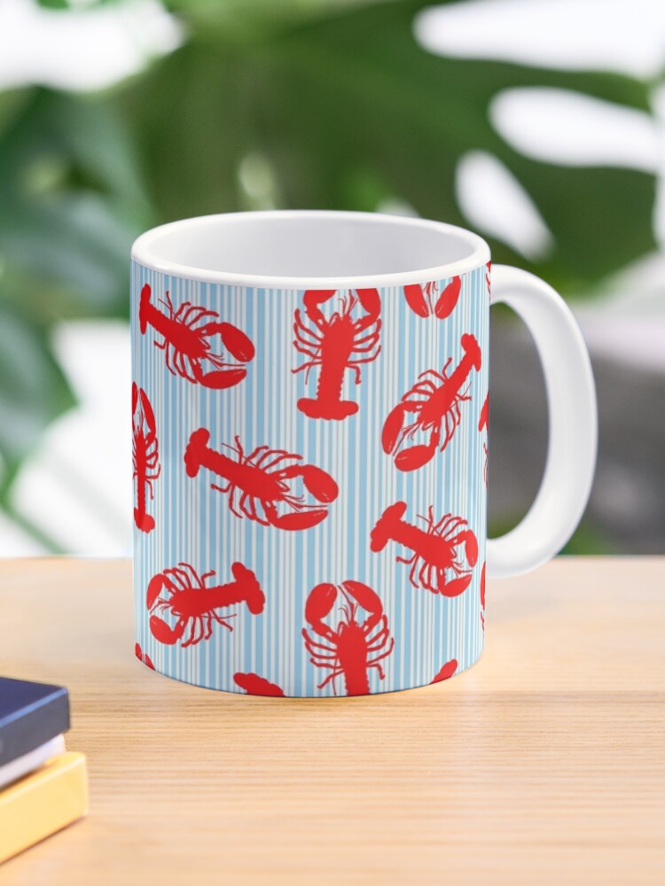 Red Creature Cups Lobster coffee tea mug cup