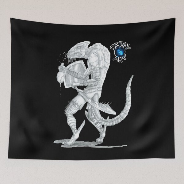 Item preview, Humanoid Lizzard Warrior - Fantasy Creature Design designed and sold by PeppyArt.