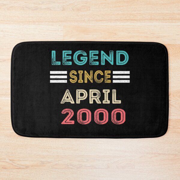 Item preview, Retro Vintage Legend Since April 2000 Birthday Gift designed and sold by meedTee.