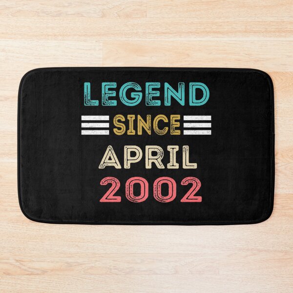Item preview, Retro Vintage Legend Since April 2002 Birthday Gift designed and sold by meedTee.