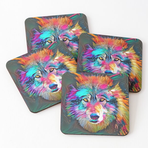 Item preview, wolf designed and sold by joelle Guillaume.