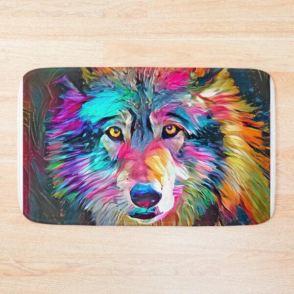 Item preview, wolf designed and sold by joelle Guillaume.