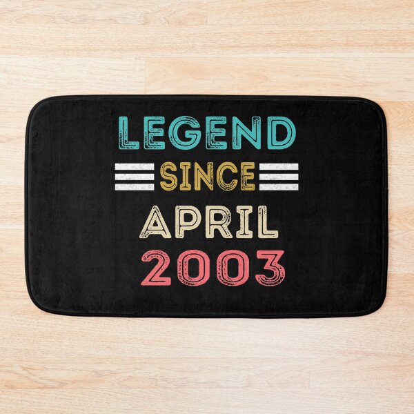 Item preview, Retro Vintage Legend Since April 2003 Birthday Gift designed and sold by meedTee.