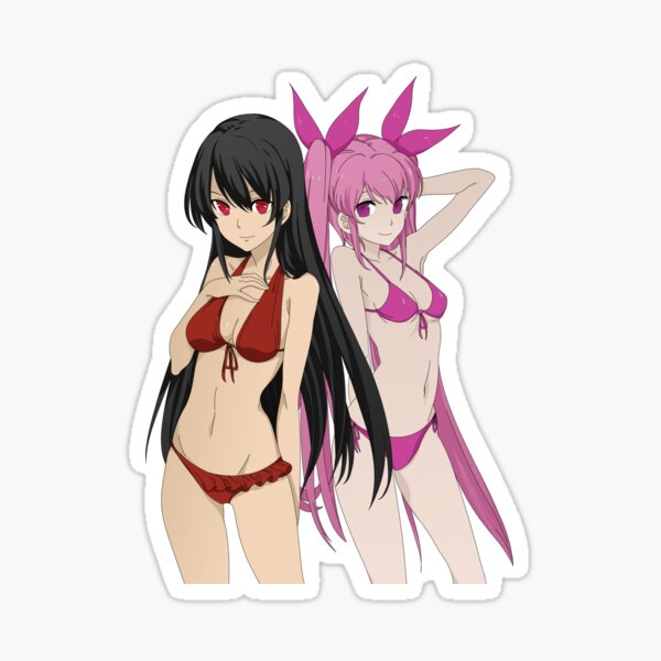 Akame and Mine Sticker