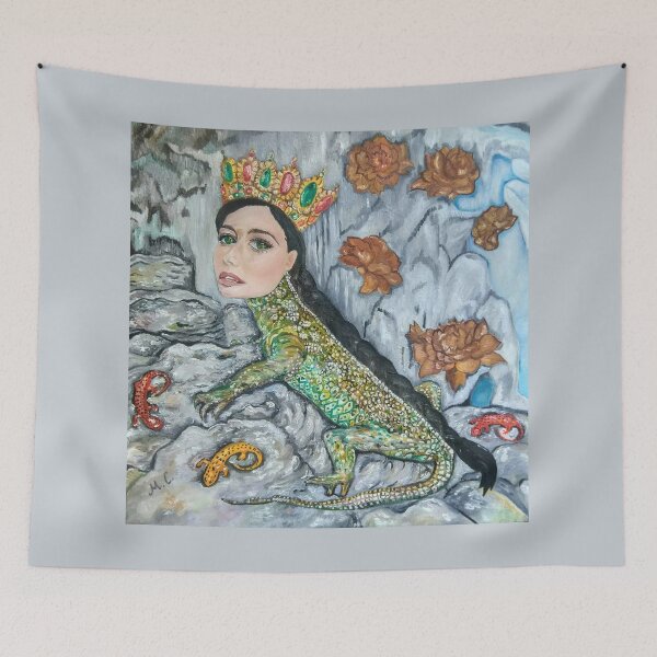 Item preview, The Mistress of the Copper Mountain (oil painting) designed and sold by MariaSibireva.