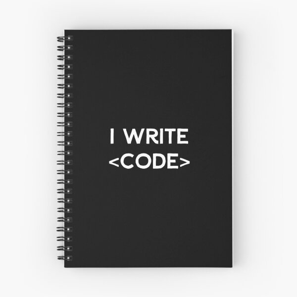 Item preview, I Write Code designed and sold by developer-gifts.