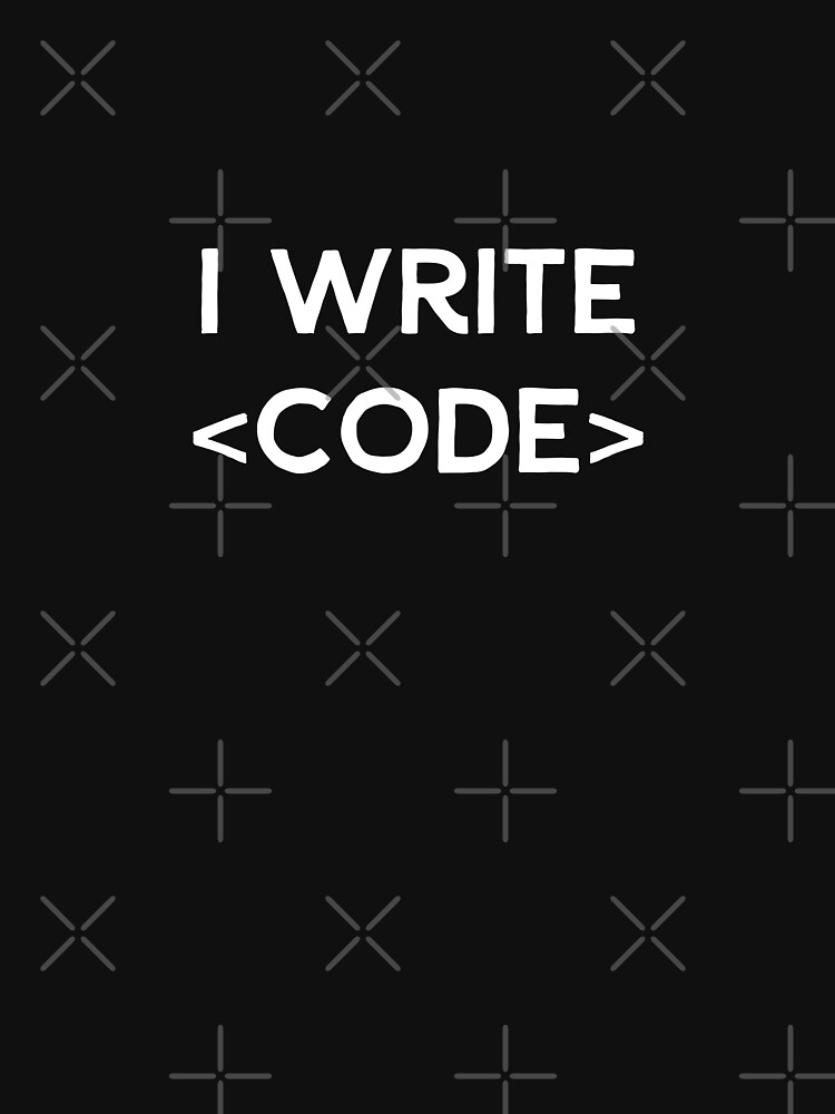 I Write Code by developer-gifts