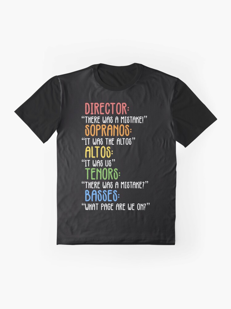 Imagen 4 de 5, Camiseta gráfica con la obra Error divertido del coro, diseñada y vendida por JackCurtis1991.