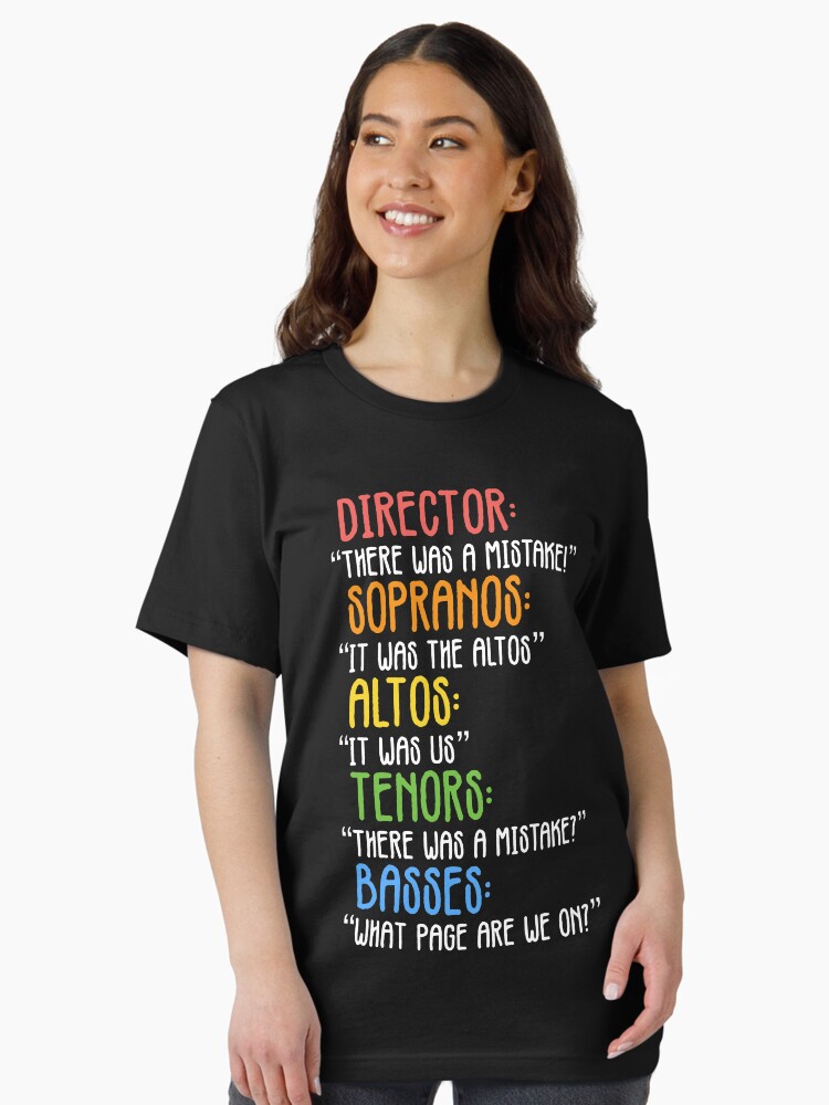 Thumbnail 2 of 7, Essential T-Shirt, Funny Choir Mistake designed and sold by JackCurtis1991.
