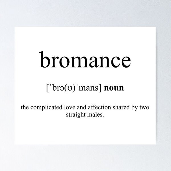 Artikel-Vorschau von Bromance Definition | Dictionary Collection, designt und verkauft von Designschmiede.