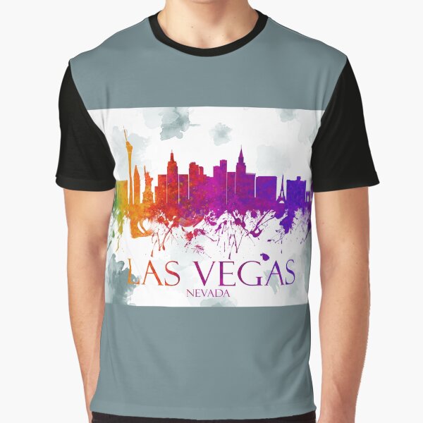 Las Vegas Nevada Skyline - 30 Graphic T-Shirt