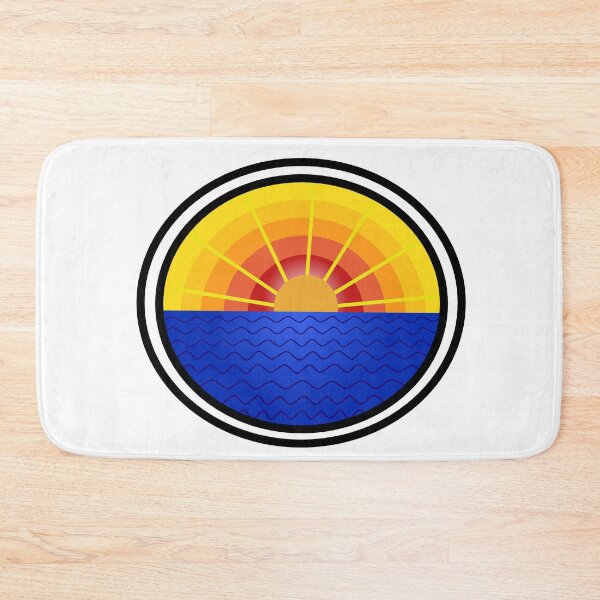 Item preview, Gradient Sunset Over Ocean  designed and sold by niccdefilippis.