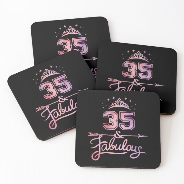 Item preview, Women 35 Years Old And Fabulous Happy 35th Birthday design designed and sold by Grabitees.