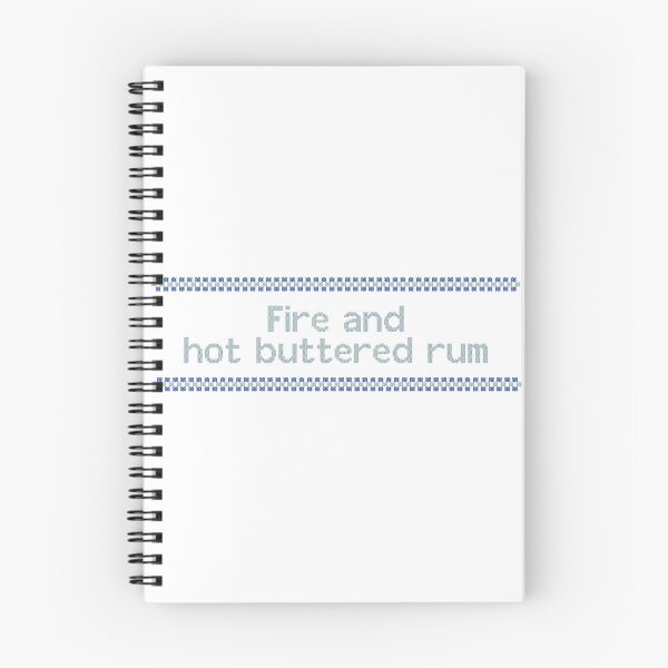 Item preview, Fire and hot buttered rum designed and sold by KillianIsMyHome.