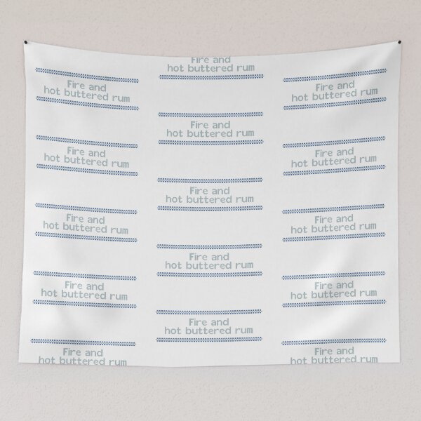 Item preview, Fire and hot buttered rum designed and sold by KillianIsMyHome.