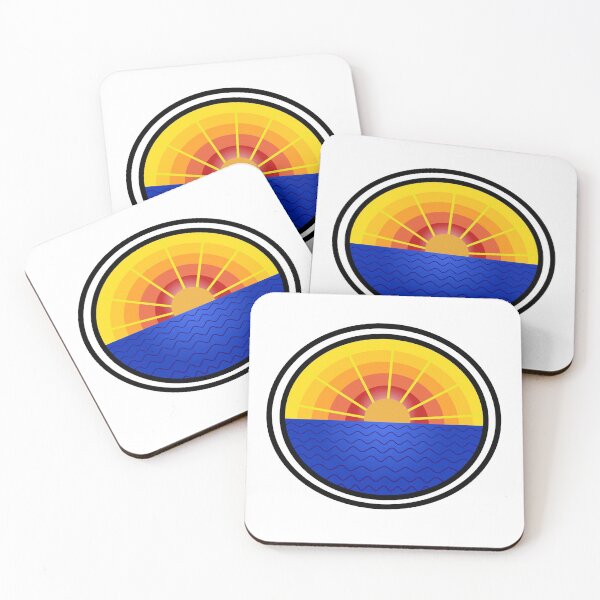Item preview, Gradient Sunset Over Ocean  designed and sold by niccdefilippis.