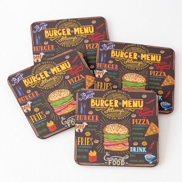 Item preview, Burger Menu designed and sold by boojun.