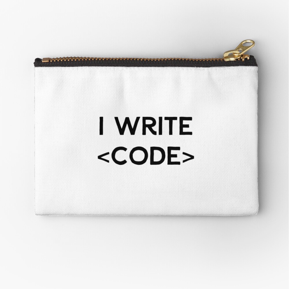 Item preview, Zipper Pouch designed and sold by developer-gifts.