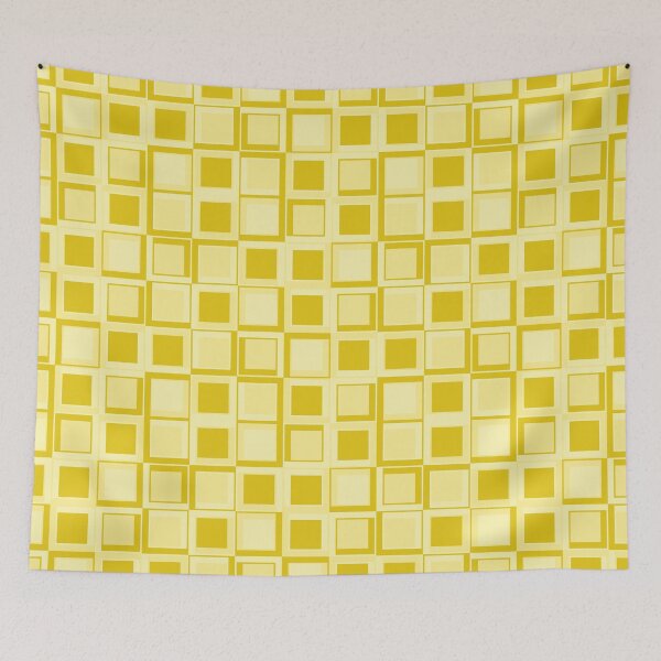 Item preview, Yellow 70's year styling squares designed and sold by pASob-dESIGN.