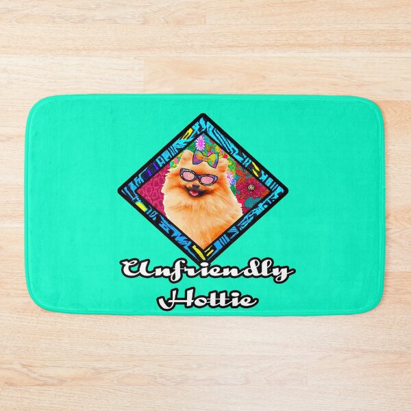 Item preview, Unfriendly Hottie Retro dog designed and sold by artbyomega.