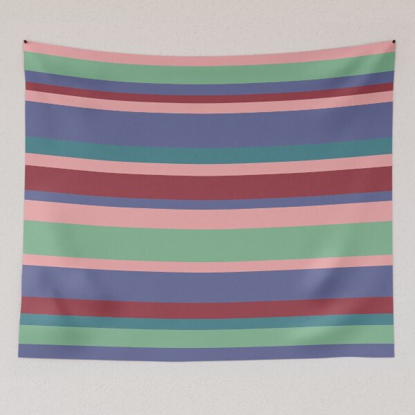 Item preview, Soft Summer Bayadere Stripes designed and sold by HomeLivingCo.