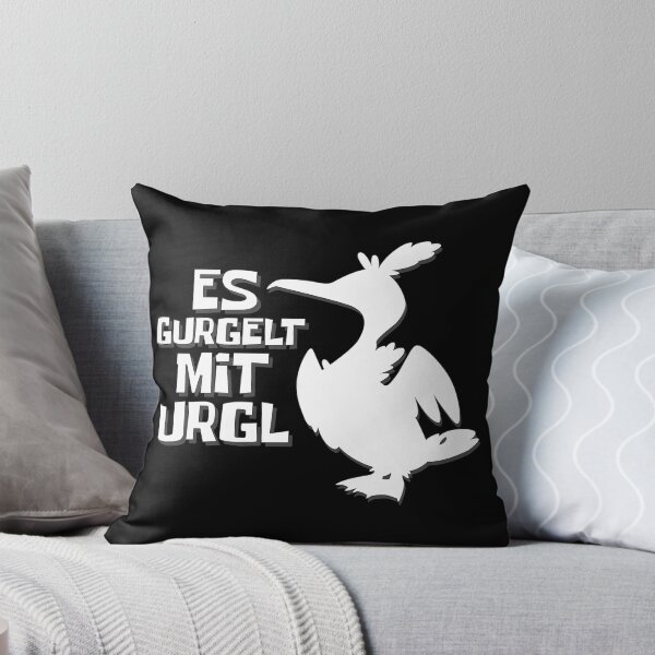 Item preview, It gurgles with Urgl | funny seagull | crazy bird designed and sold by RascalMedia.