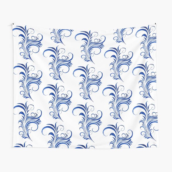 Hand drawn tracery Tapestry