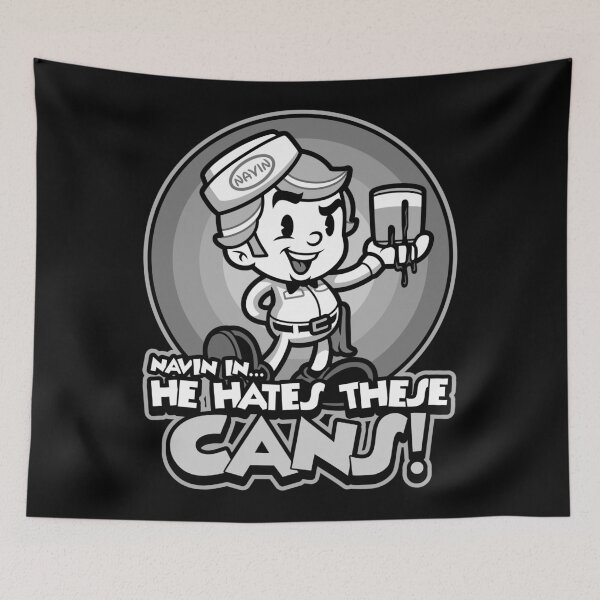 Item preview, He Hates These Cans designed and sold by harebrained.