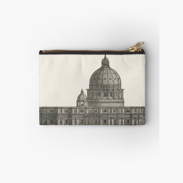 Item preview,  Kitsch vintage Architectural illustration designed and sold by Vintage Designs +.