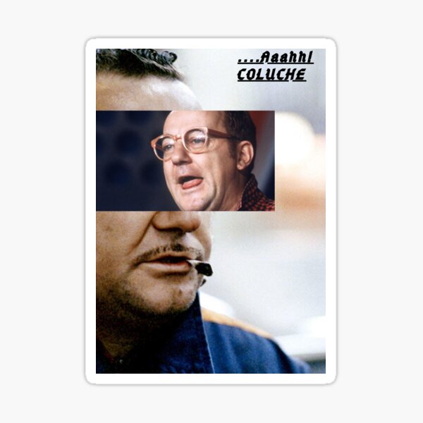 Coluche Sticker
