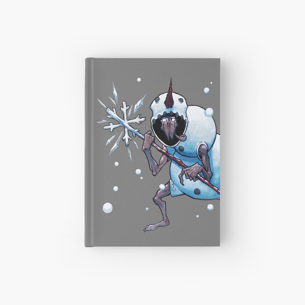 Carnet cartonné « Bonhomme de neige»