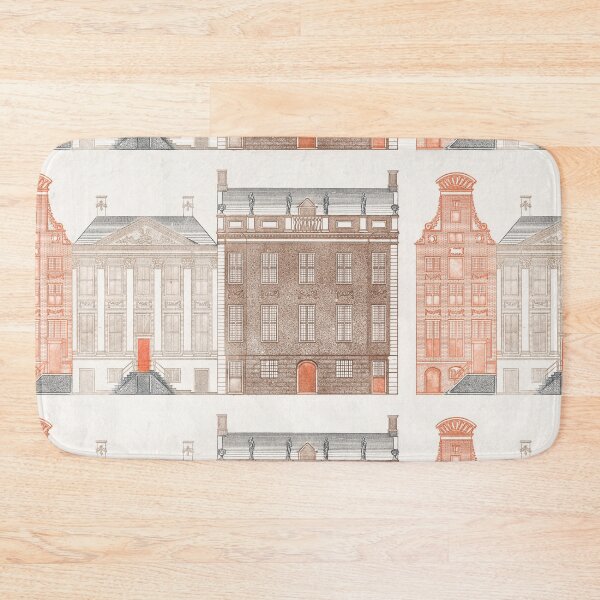 Item preview,  Kitsch vintage Architectural illustration designed and sold by Vintage Designs +.