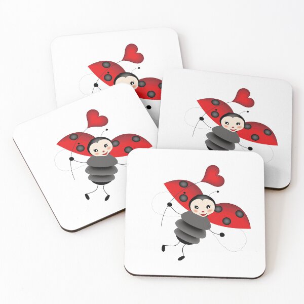Item preview, valentine ladybird for spreading love designed and sold by SHUBHAM111.