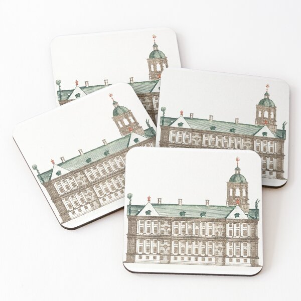 Item preview, Kitsch vintage Architectural illustration designed and sold by Vintage Designs +.