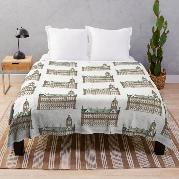 Item preview, Kitsch vintage Architectural illustration designed and sold by Vintage Designs +.