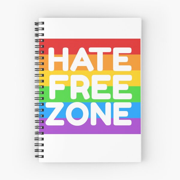 Item preview, HATE FREE ZONE designed and sold by Cosmic Crystal.