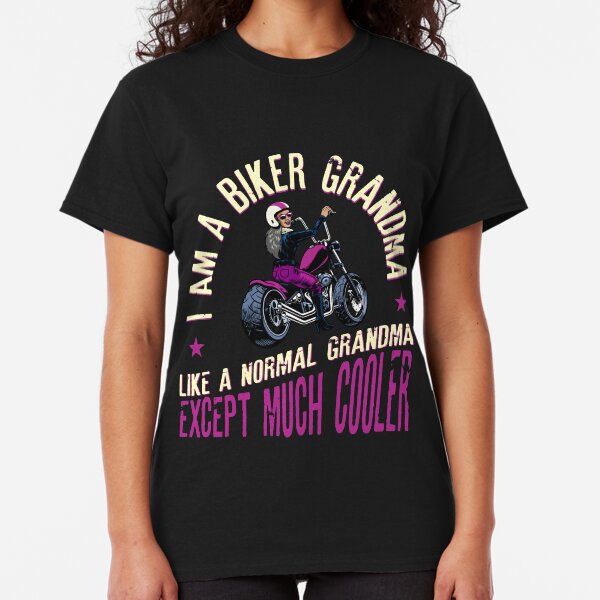I/'m A Biker Auntie Except Cooler Womens Funny T-Shirt 12 Colours