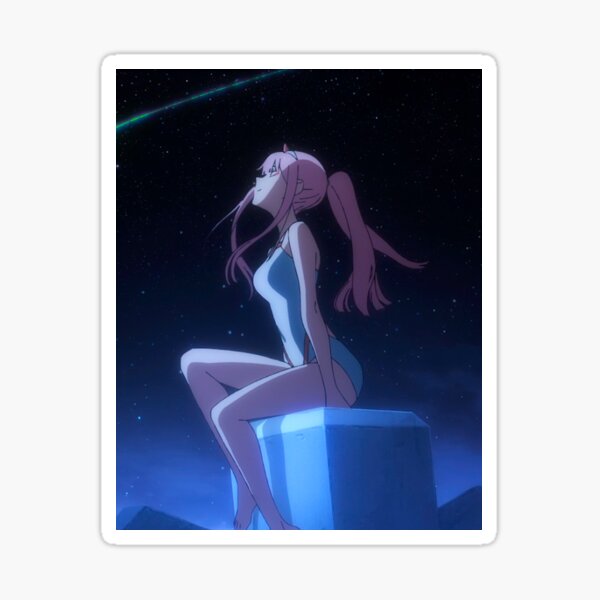 Zero Two Waifu 2 Sticker