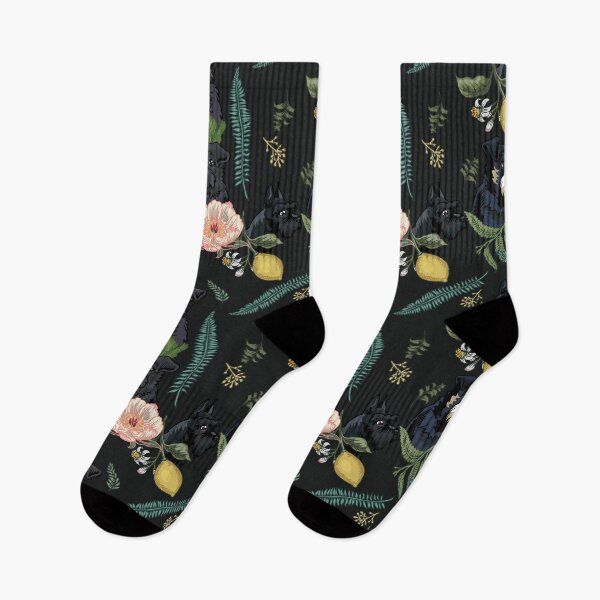 Item preview, Botanical and Black Schnauzer designed and sold by Huebucket.