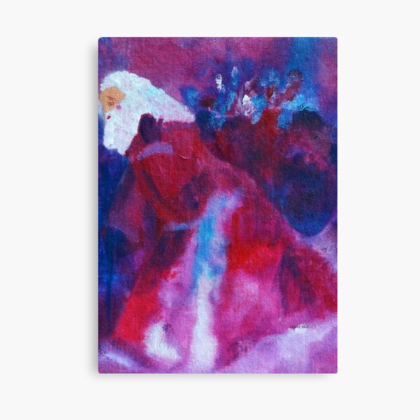 Santa's Journey Canvas Print