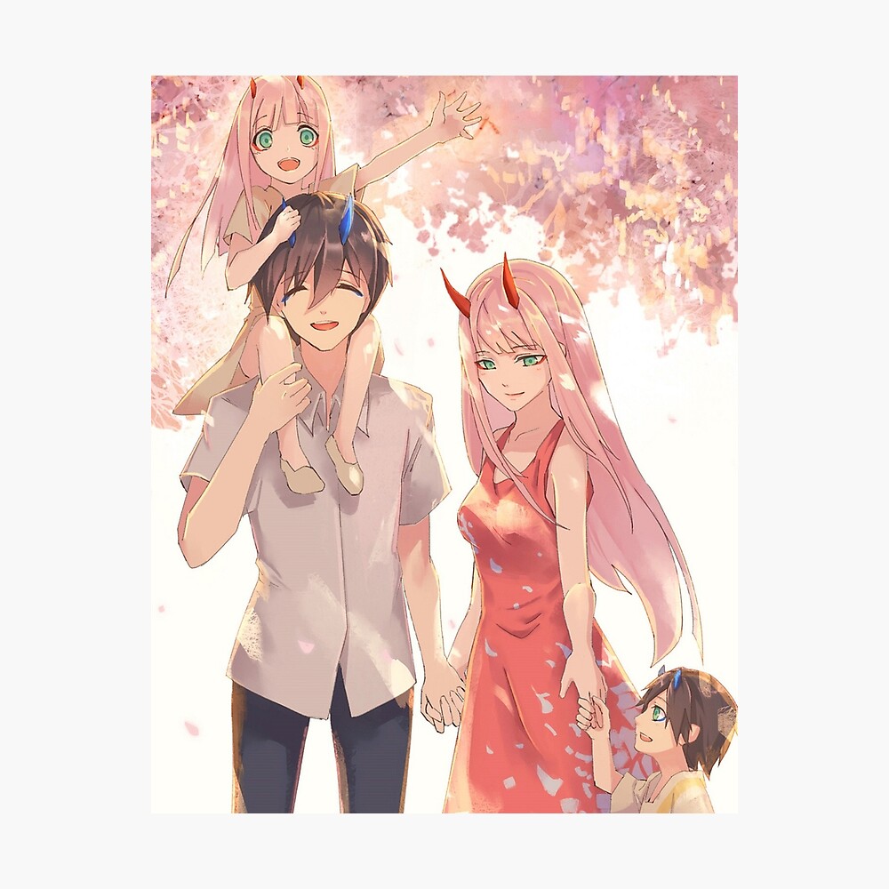 Zero Two X Hiro Family